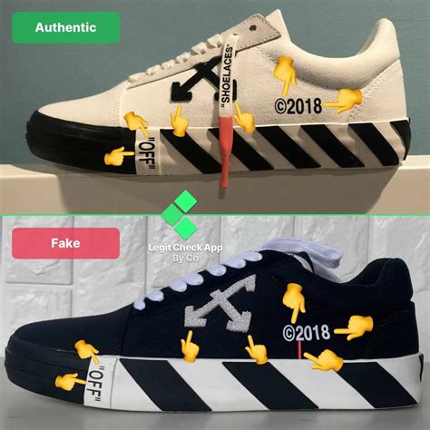 off white shoes real vs fake|false off white vulcanized.